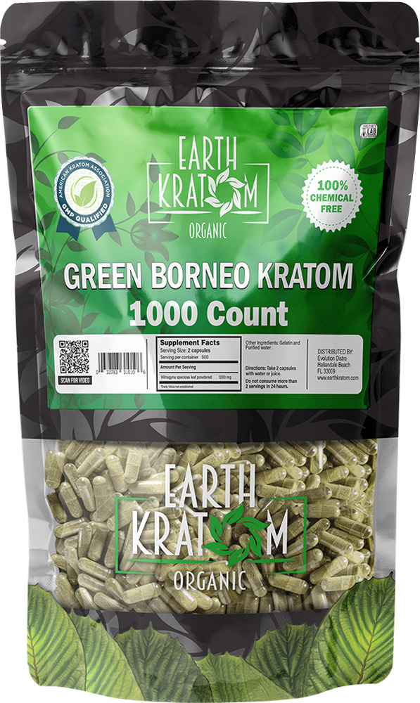Green Borneo By Earth Kratom