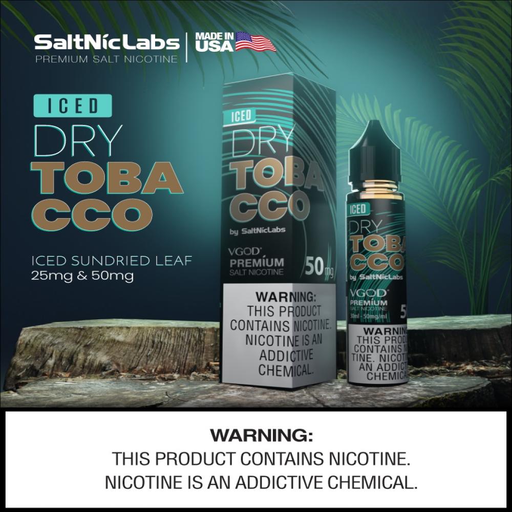 Iced Dry Tobacco By VGOD