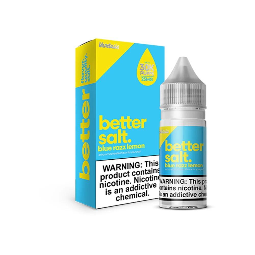 Blue Razz Lemon Bettersalt By Vapetasia
