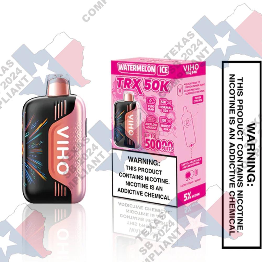 VIHO TRX 50,000 Puffs 5pk - SB2024 Compliant